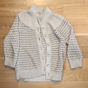 Ann Taylor Oatmeal Knit Sweater